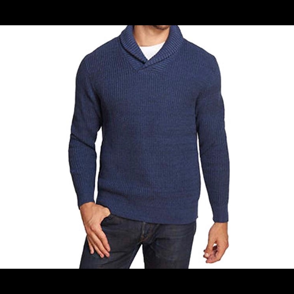 NWT Weatherproof Vintage Shawl Collar Sweater XL